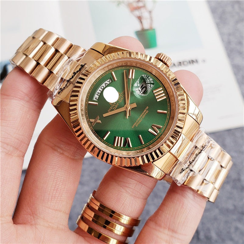 RL Day-Date Gold / Green Dial