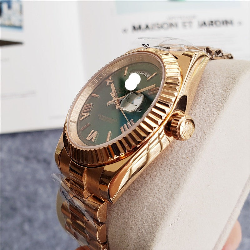 RL Day-Date Gold / Green Dial